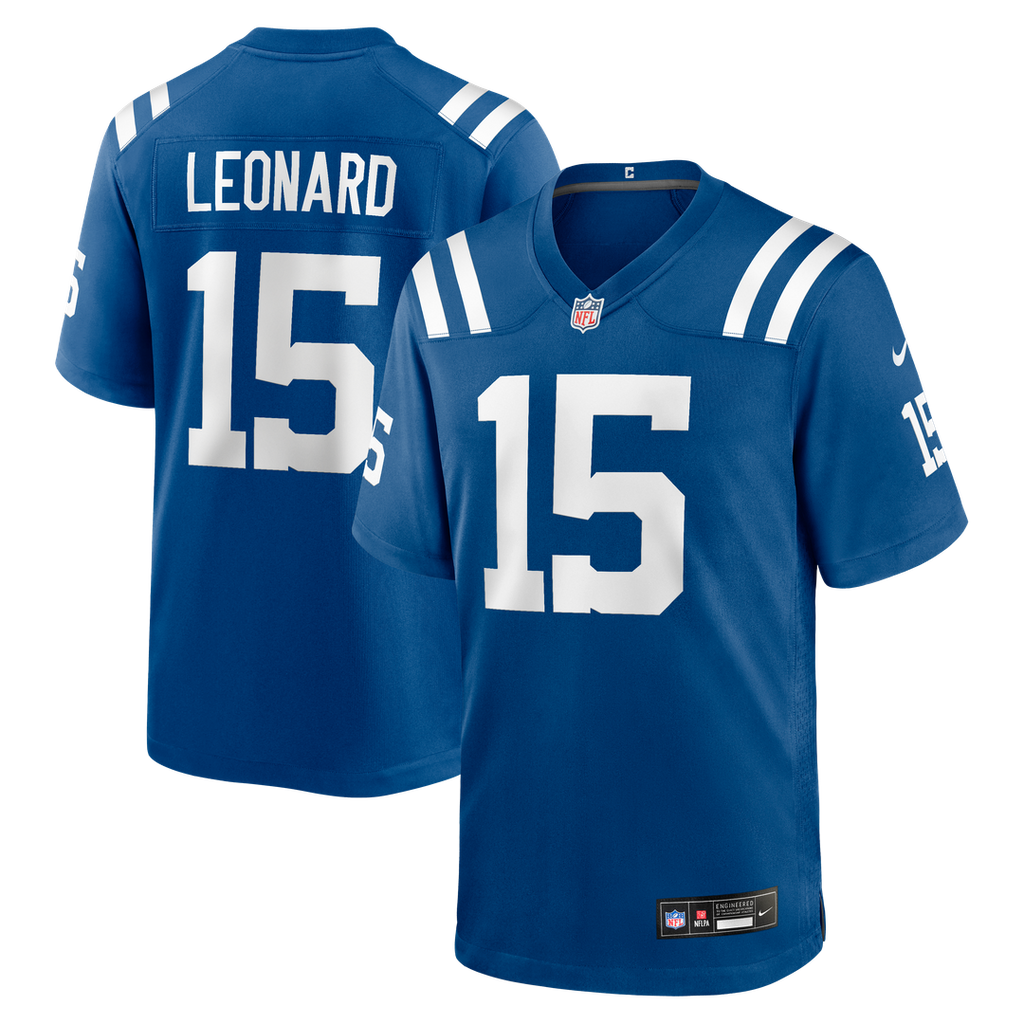 Riley Leonard Indianapolis Colts Team Jersey - Royal