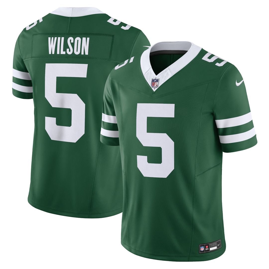 Garrett Wilson New York Jets Jersey - Legacy White