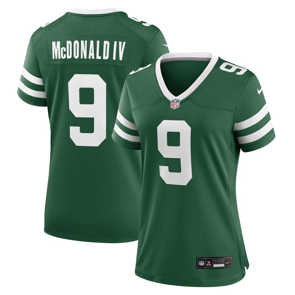 Will McDonald IV New York Jets Women's Team Jersey - Legacy Green