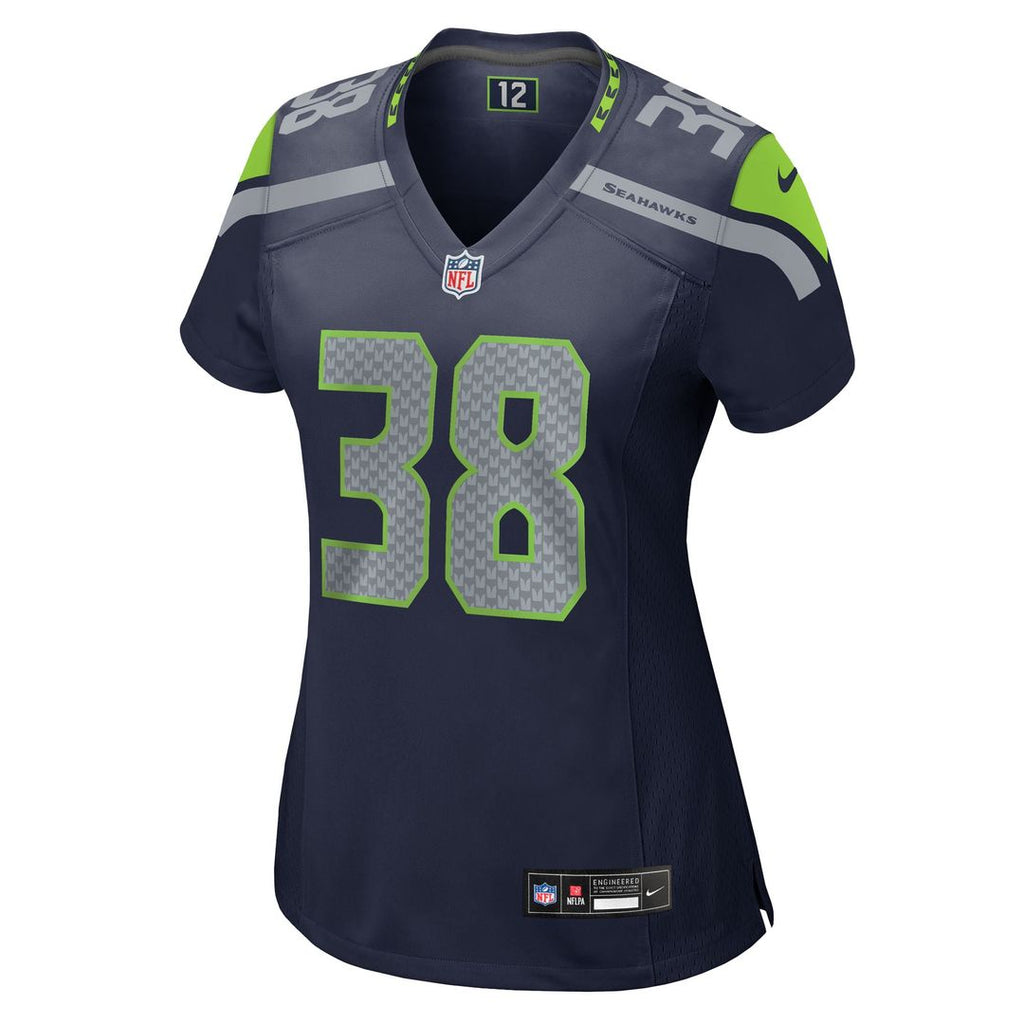 Brady Russell Seattle Seahawks Women's Team Jersey - College Navy