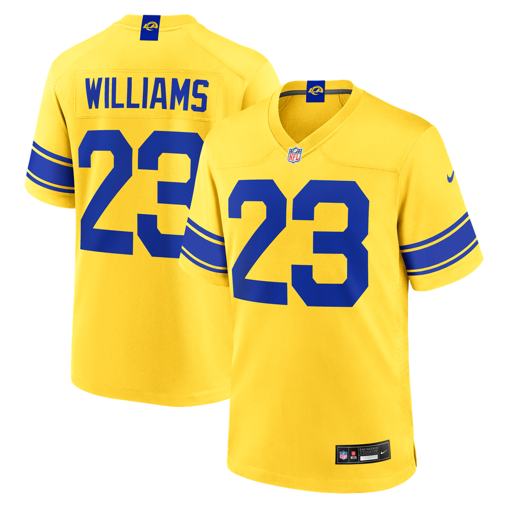 Kyren Williams Los Angeles Rams Classic Sol Jersey
