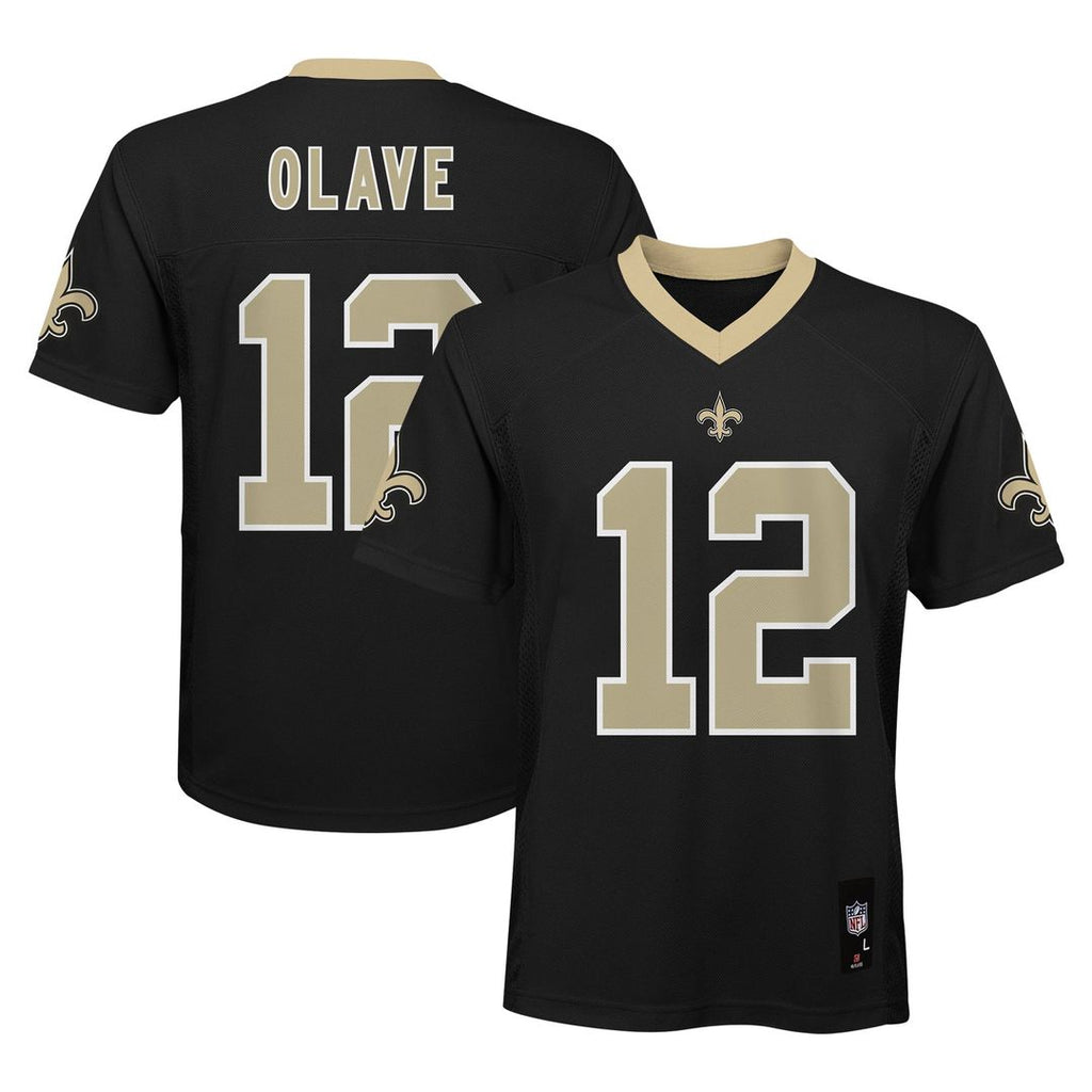 Chris Olave New Orleans Saints Youth Jersey - Black