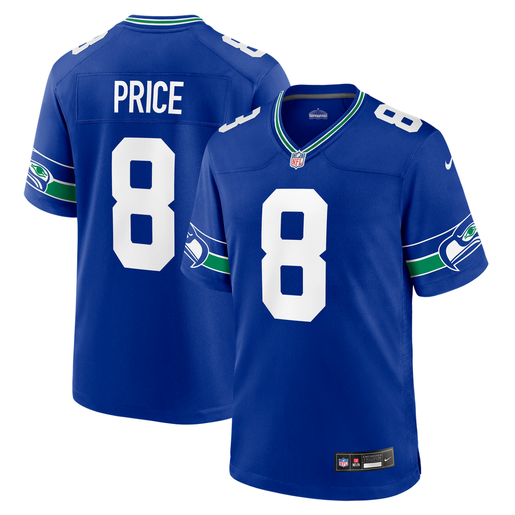 Jadarian Price Seattle Seahawks Alternate Jersey - Royal