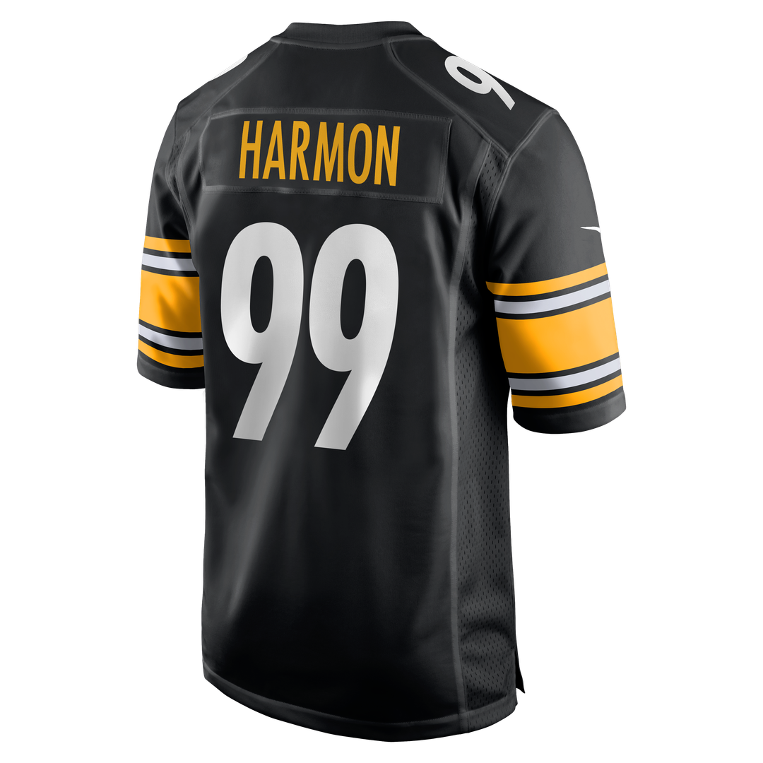 Derrick Harmon Pittsburgh Steelers Jersey - Black