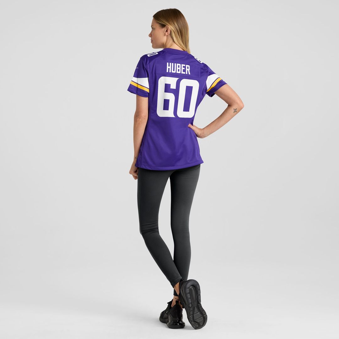 Joe Huber Minnesota Vikings Women's Team Jersey - Purple