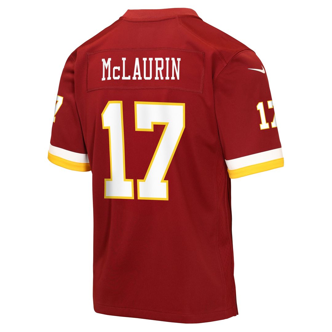 Terry McLaurin Washington Commanders Youth Hail Raiser Alternate Jersey - Black