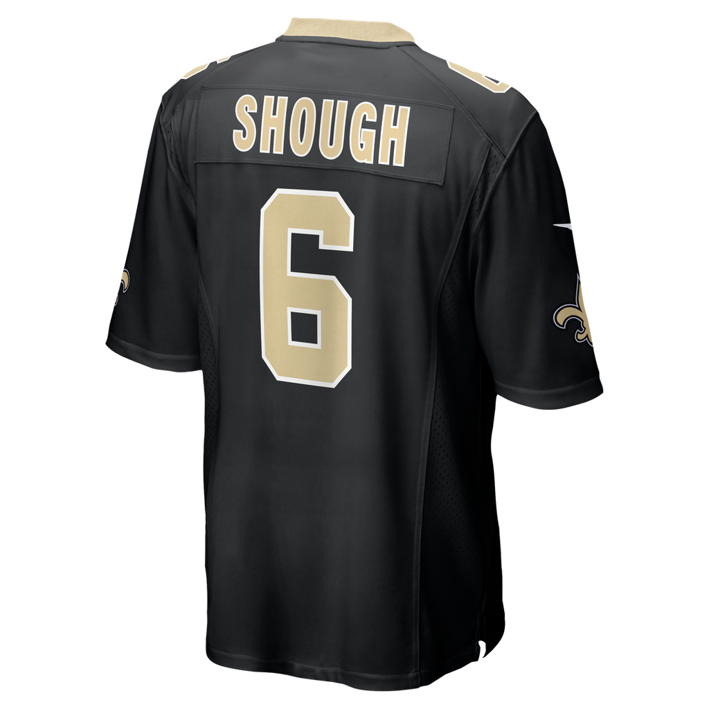 Tyler Shough New Orleans Saints Jersey - Black