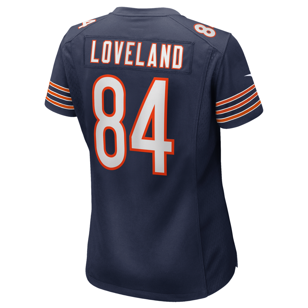 Colston Loveland Chicago Bears Women's Alternate Jersey - White
