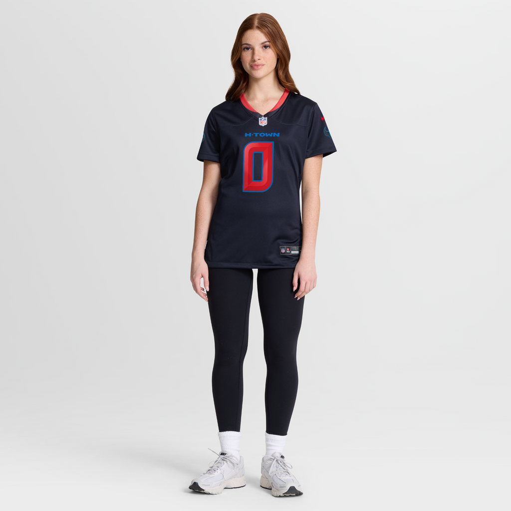 Azeez Al-Shaair Houston Texans Women's Alternate Jersey - Navy