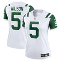 Garrett Wilson New York Jets Women's Alternate Legend Player Performance Top - Classic Alternate White