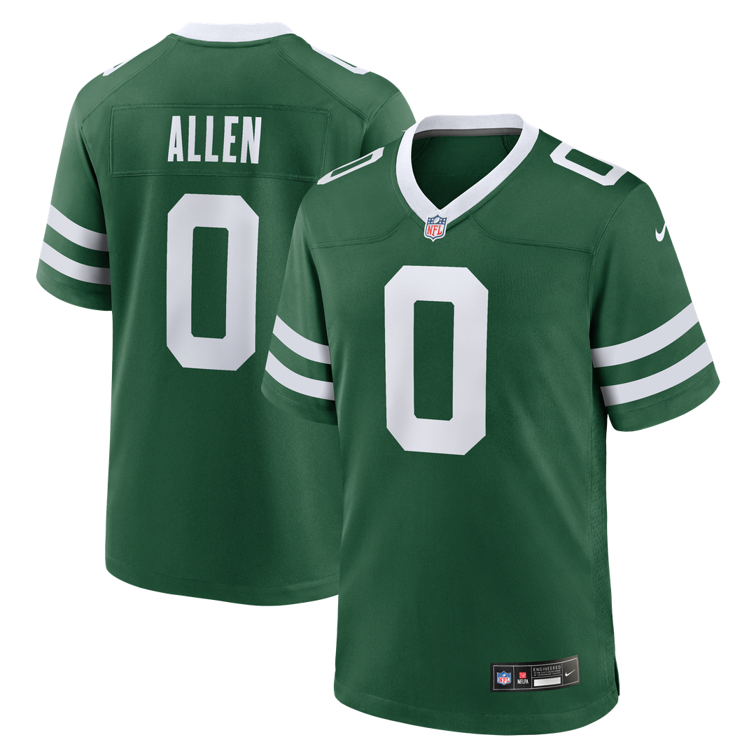 Braelon Allen New York Jets Jersey - Legacy Green