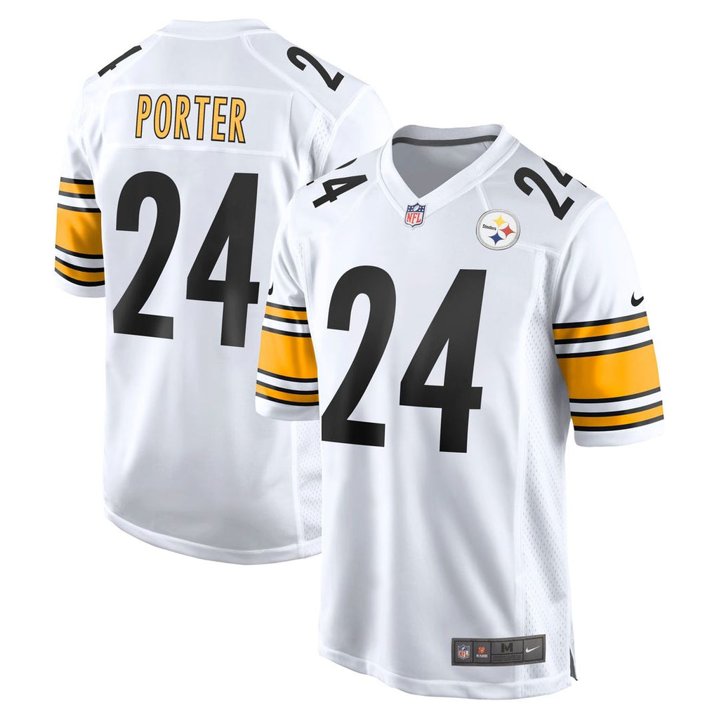 Joey Porter Jr. Pittsburgh Steelers Away Jersey - White