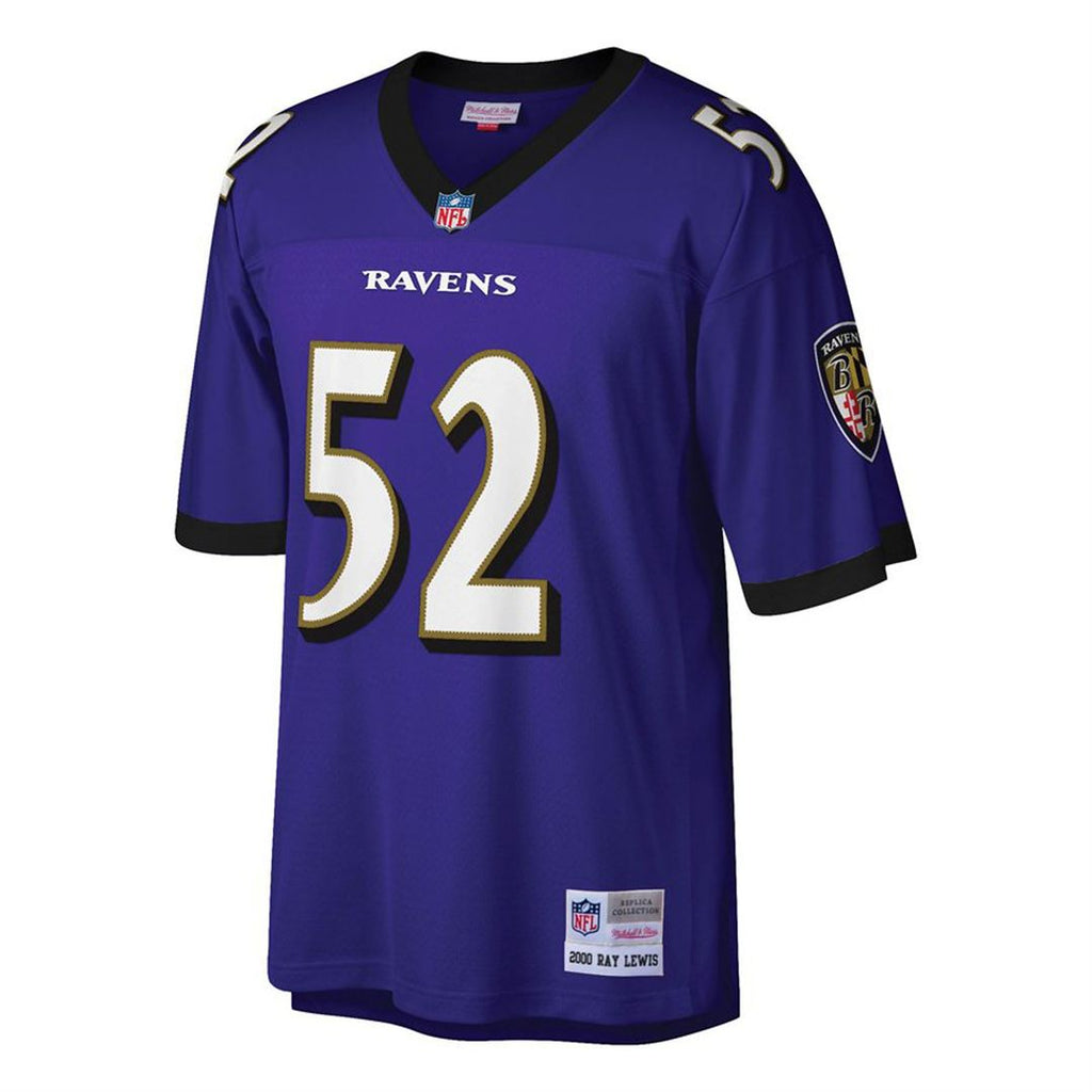 Ray Lewis Baltimore Ravens Big & Tall 2000 Retired Player Jersey - Purple