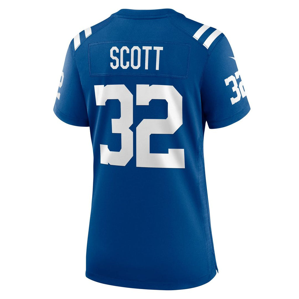 Daniel Scott Indianapolis Colts Women's Team Jersey - Royal