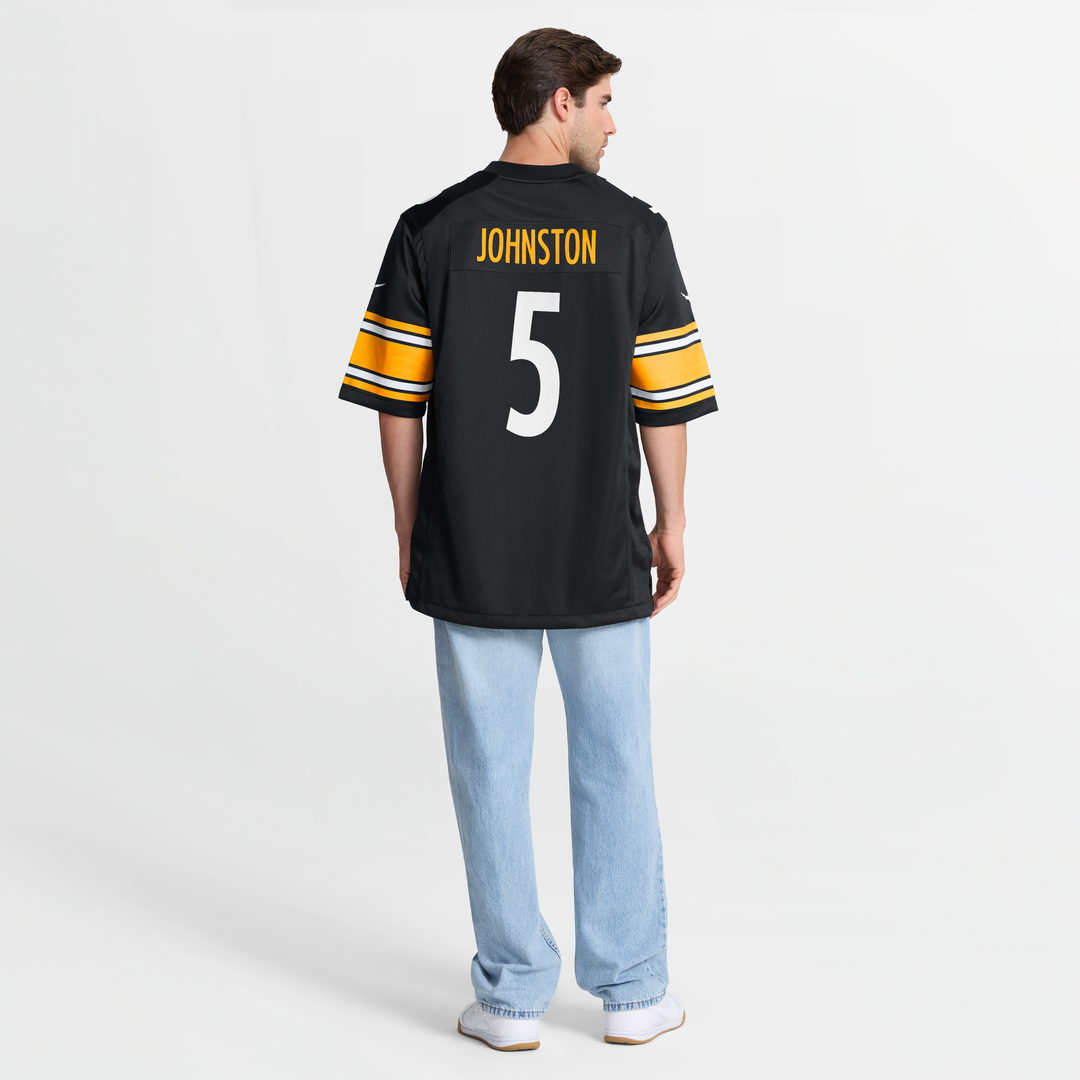 Cameron Johnston Pittsburgh Steelers Jersey - Black