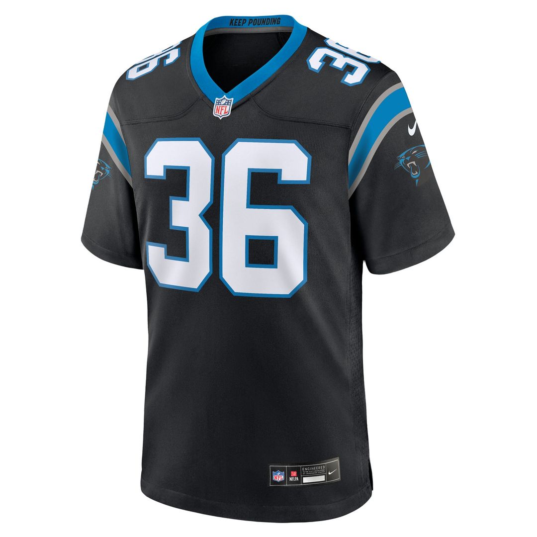 Demani Richardson Carolina Panthers Team Jersey - Black