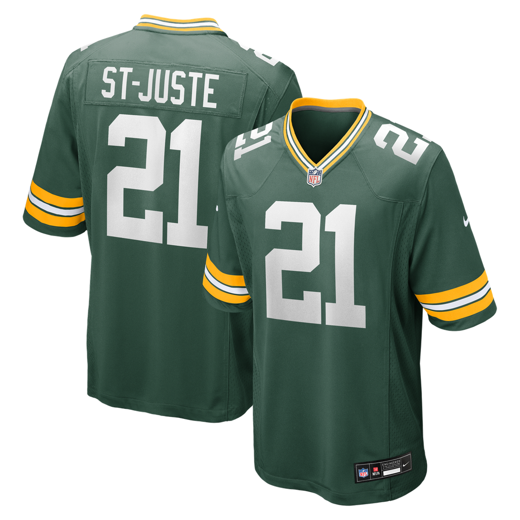 Benjamin St-Juste Green Bay Packers Team Jersey - Green