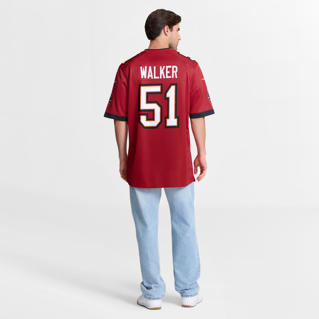 David Walker Tampa Bay Buccaneers Team Jersey - Red