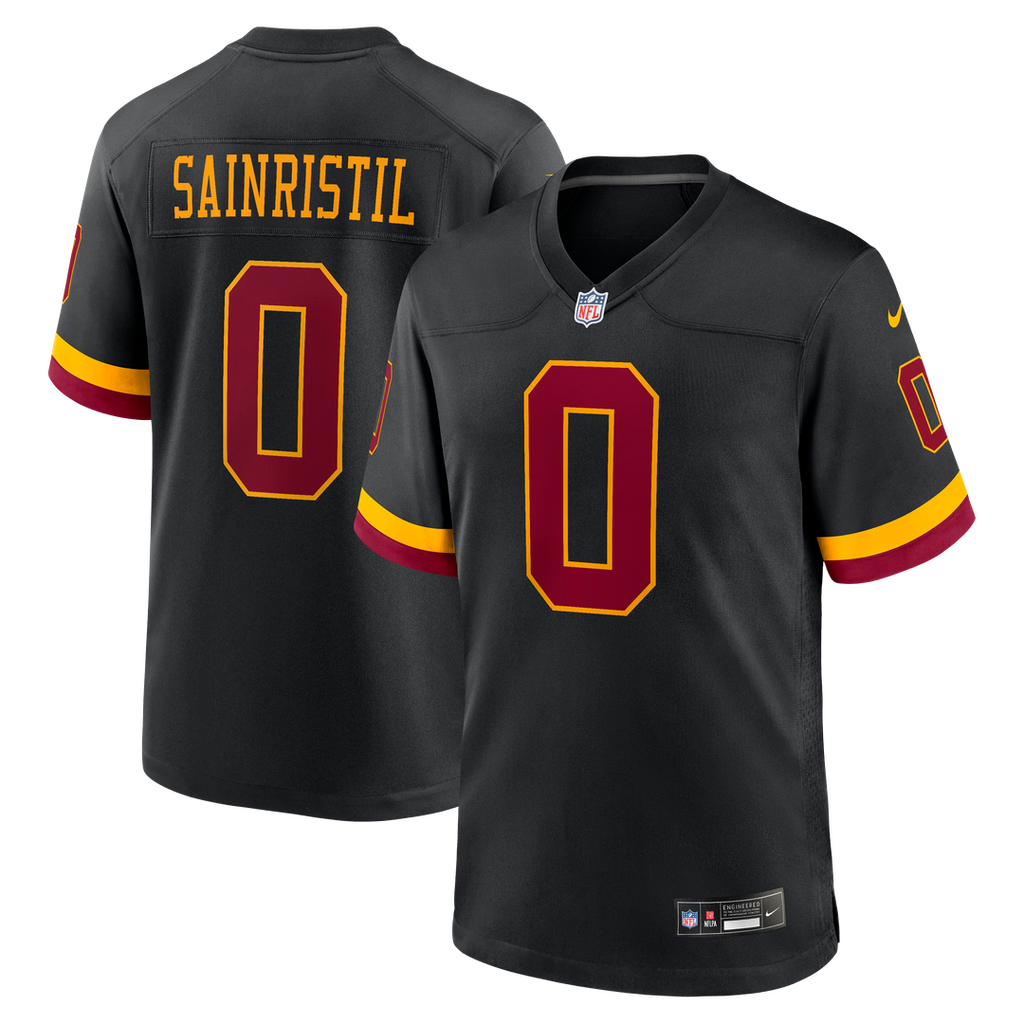Mike Sainristil Washington Commanders Hail Raiser Alternate Jersey - Black