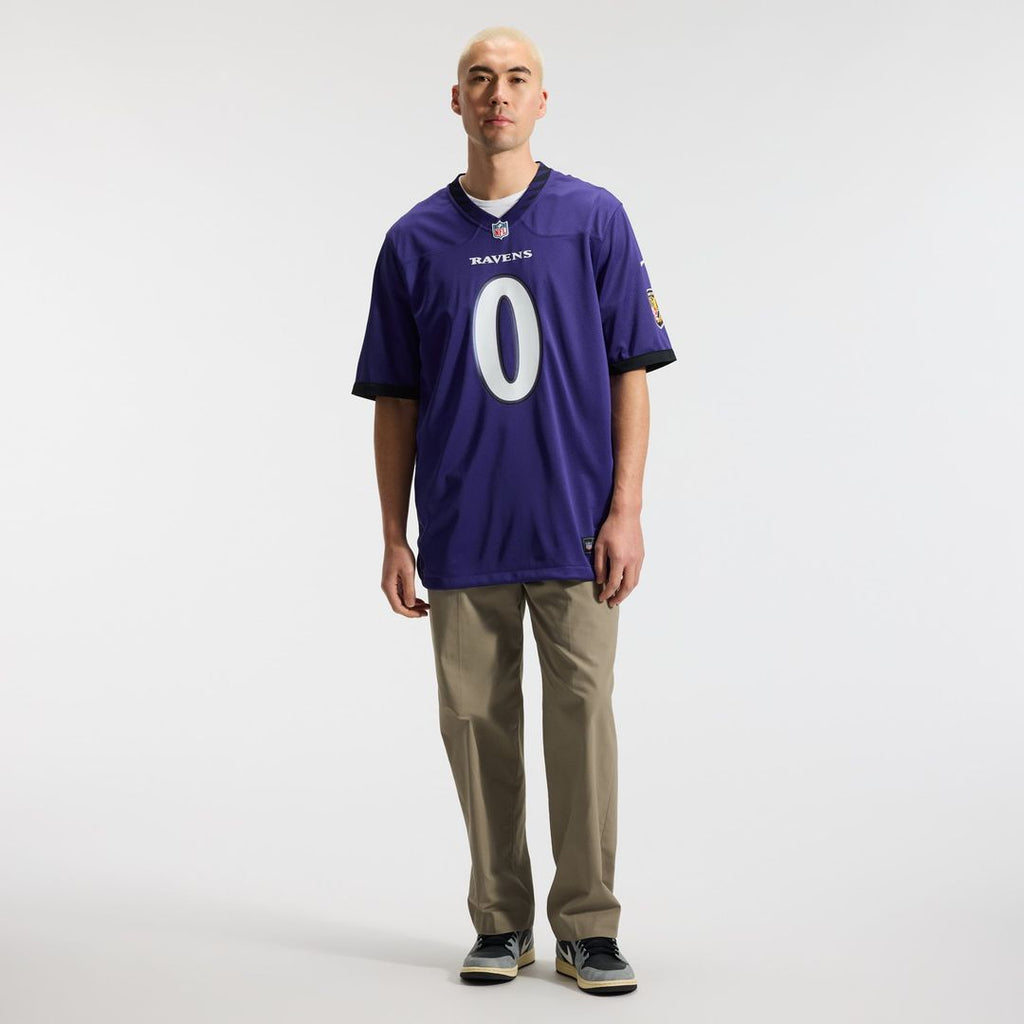 Roquan Smith Baltimore Ravens Team Jersey - Purple