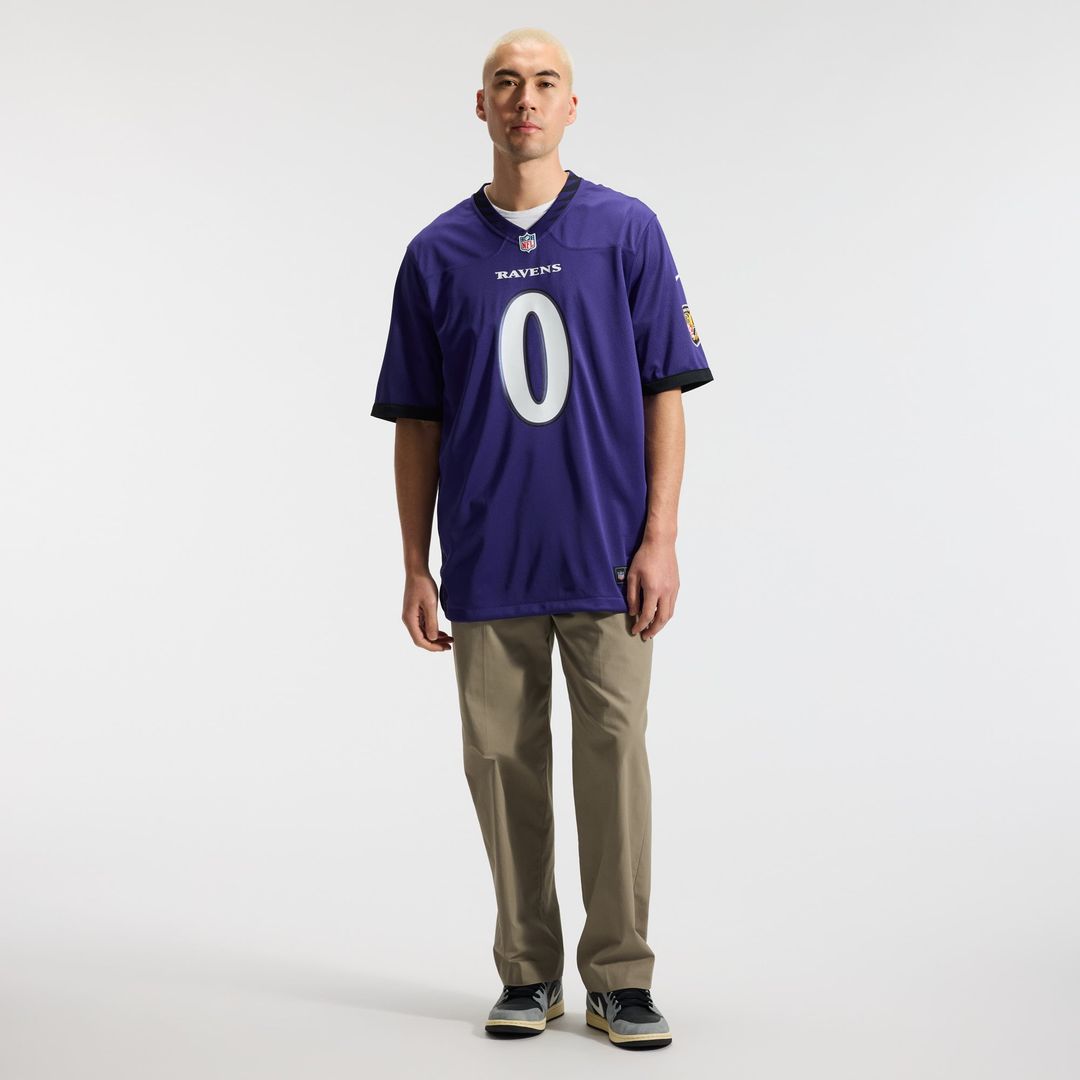 Roquan Smith Baltimore Ravens Team Jersey - Purple