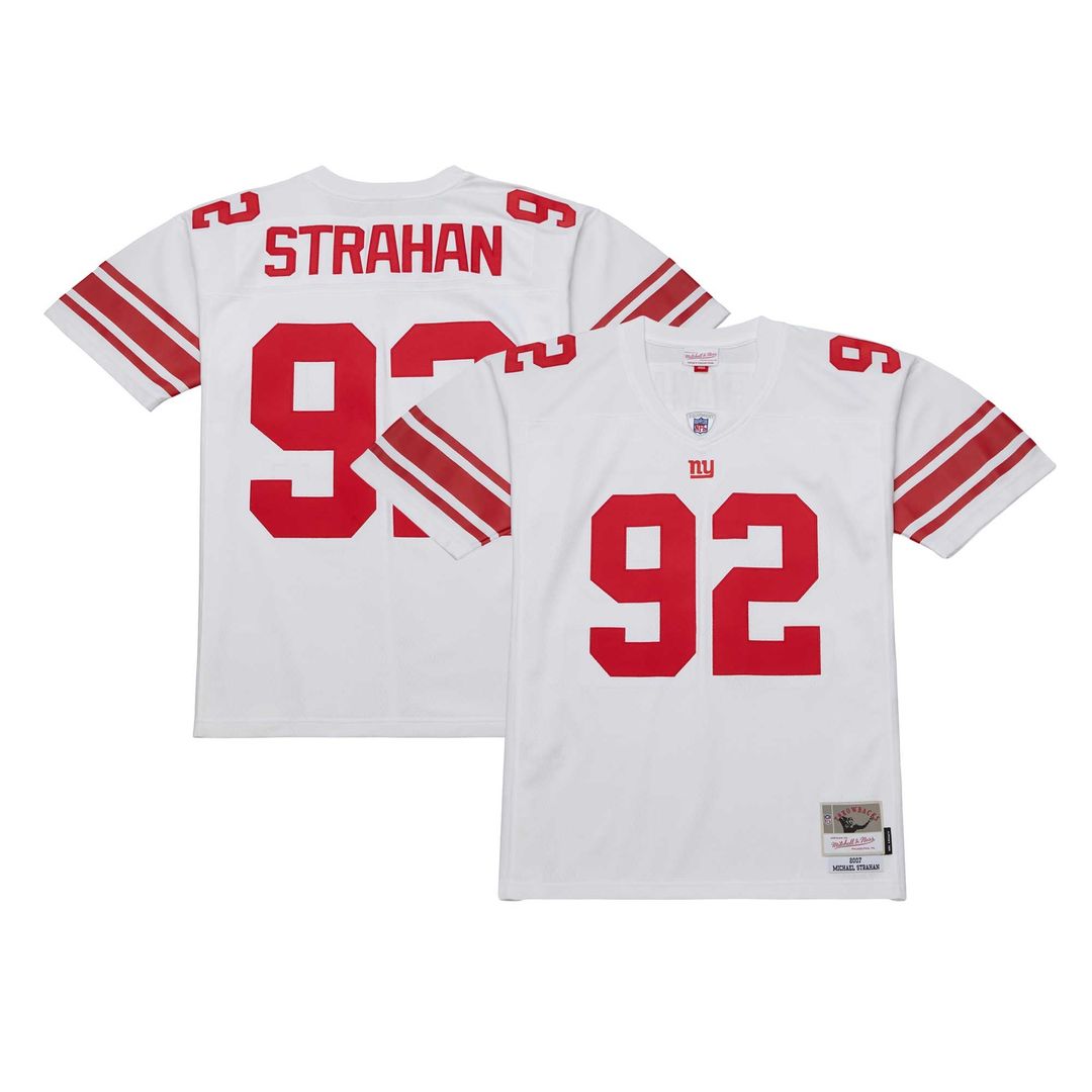 Michael Strahan New York Giants Legacy Jersey - White
