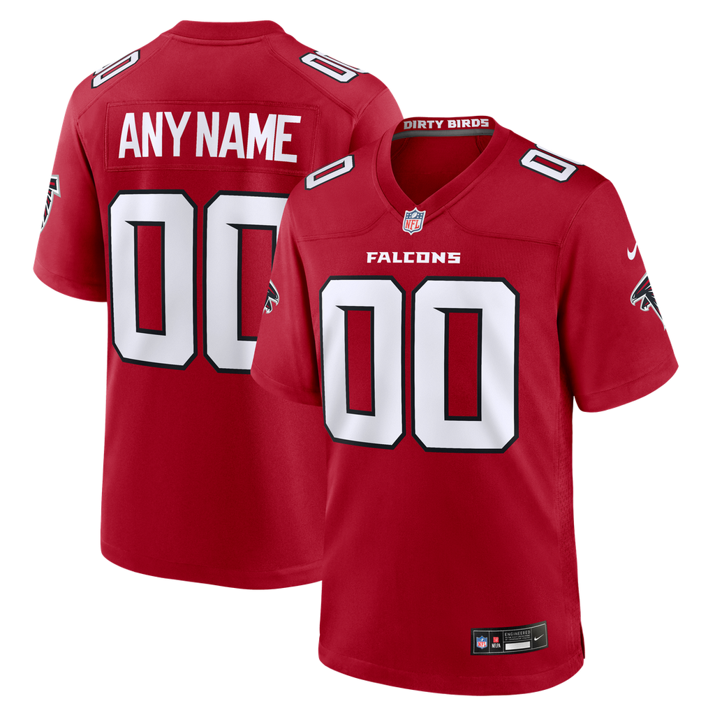 Atlanta Falcons Custom Jersey - Red