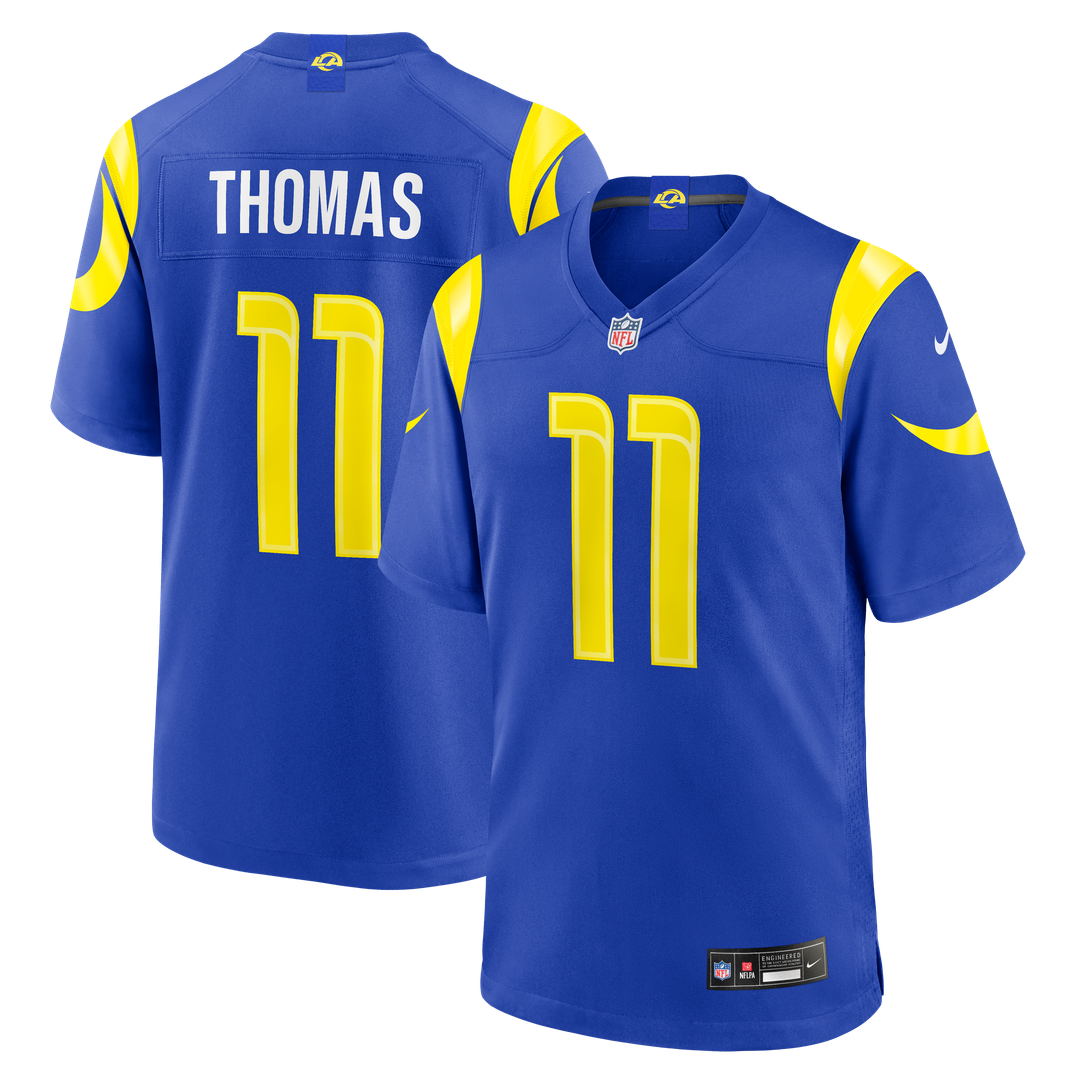 Keir Thomas Los Angeles Rams Team Jersey - Royal