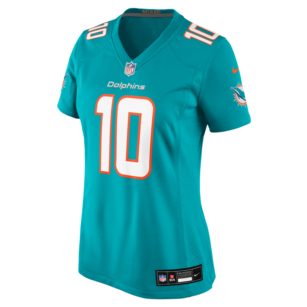 Jacob Rodriguez Miami Dolphins Women's Team Jersey - Aqua