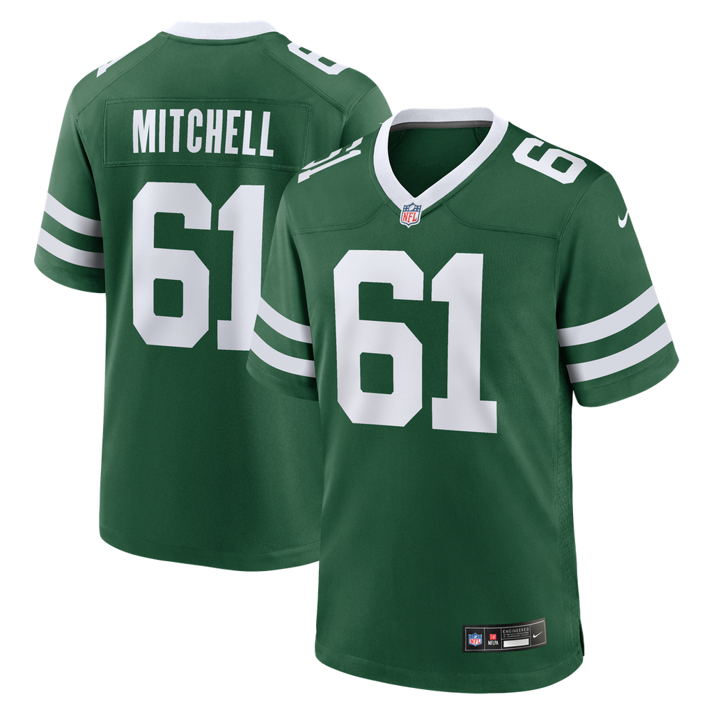 Max Mitchell New York Jets Team Jersey - Legacy Green