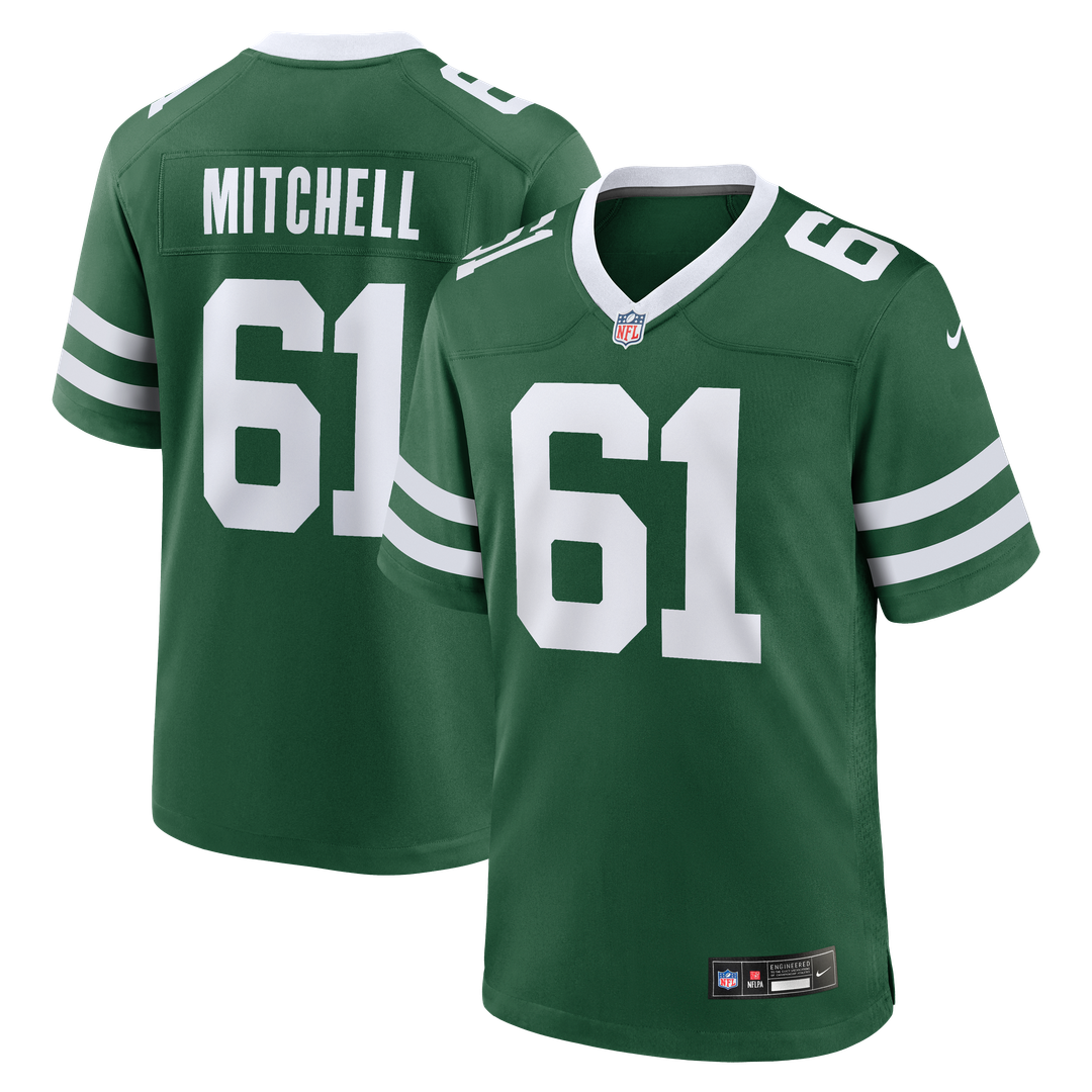 Max Mitchell New York Jets Team Jersey - Legacy Green