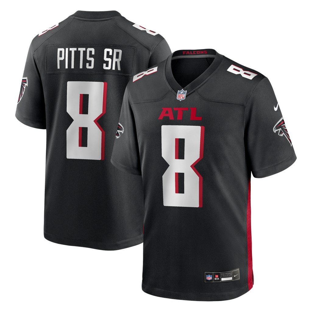 Kyle Pitts Sr. Atlanta Falcons Team Jersey - Black