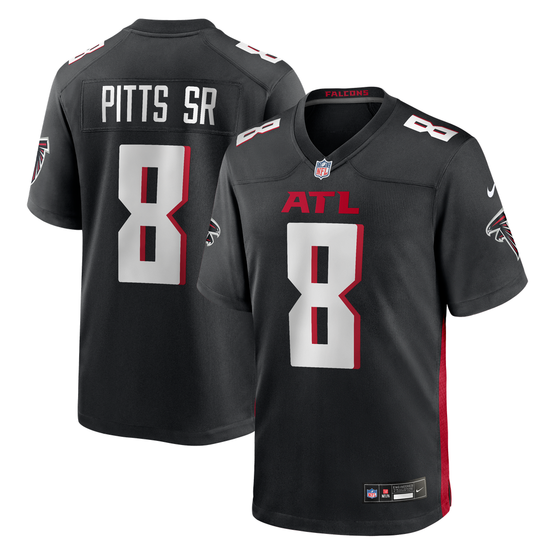 Kyle Pitts Sr. Atlanta Falcons Team Jersey - Black