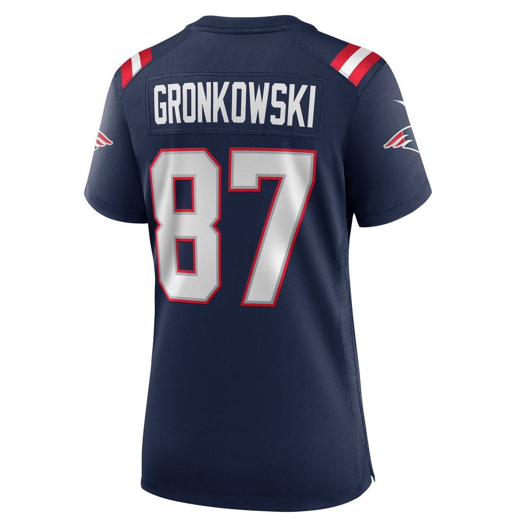 Rob Gronkowski New England Patriots Women's Alternate Retired Player Jersey - Red