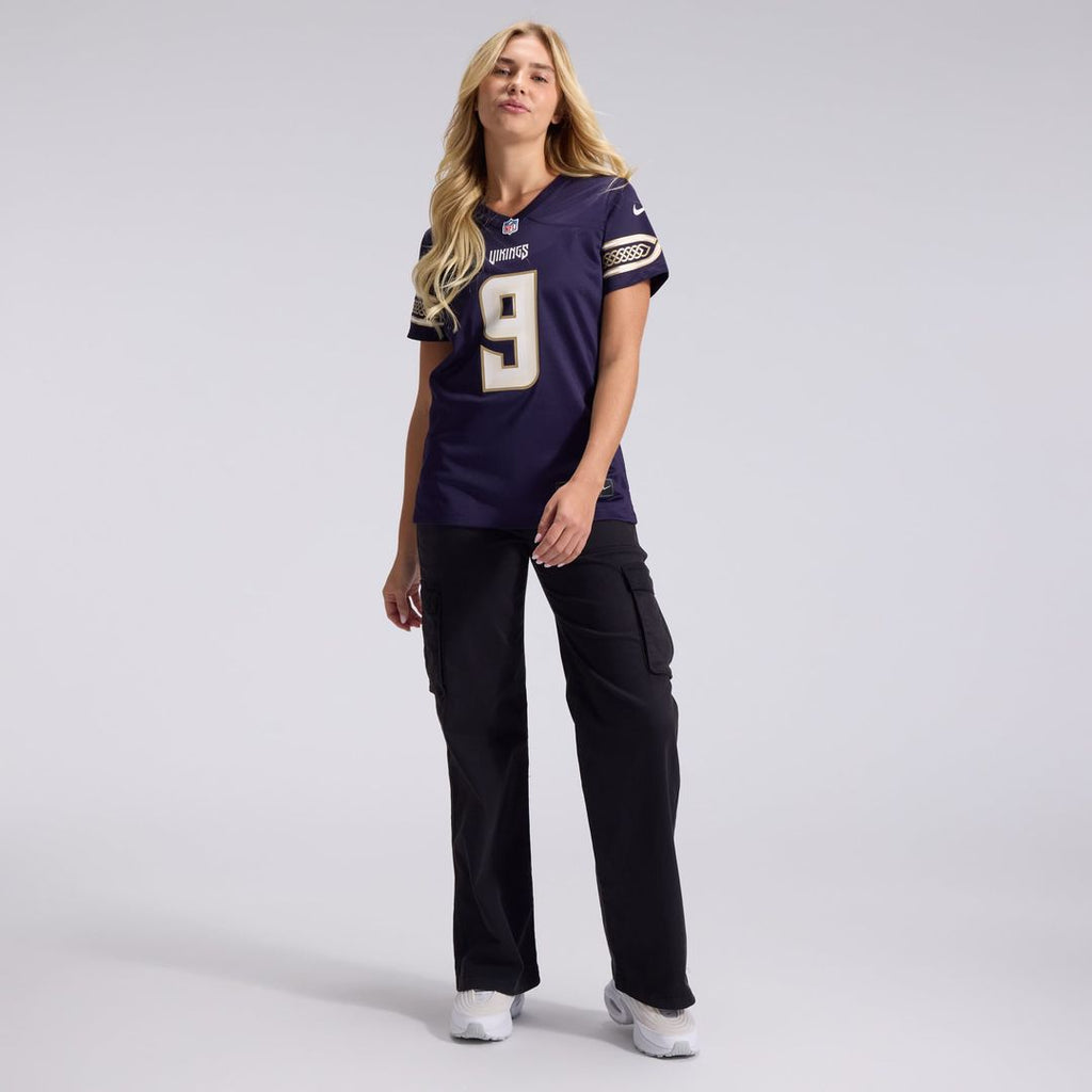 J.J McCarthy Minnesota Vikings Women's 2026 Rivalries Collection Jersey - Purple