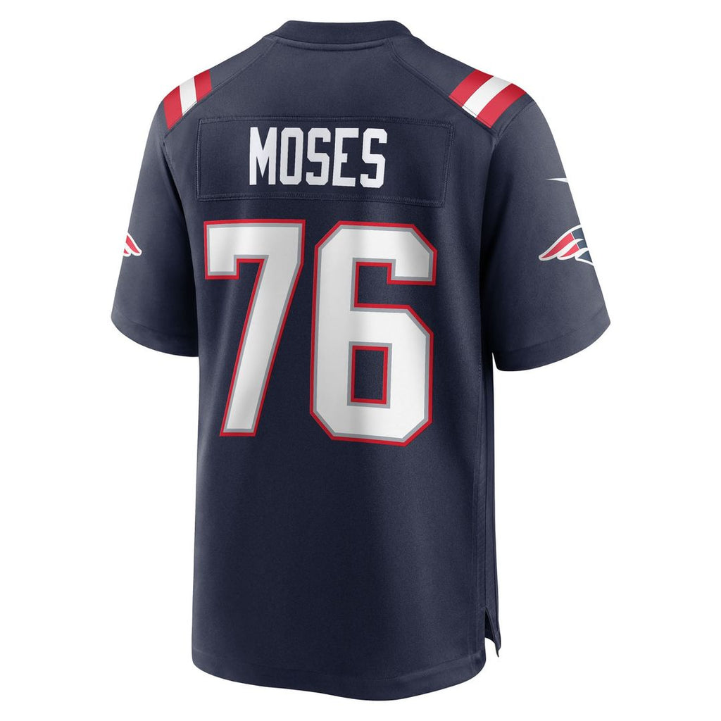 Morgan Moses New England Patriots Team Jersey - Navy
