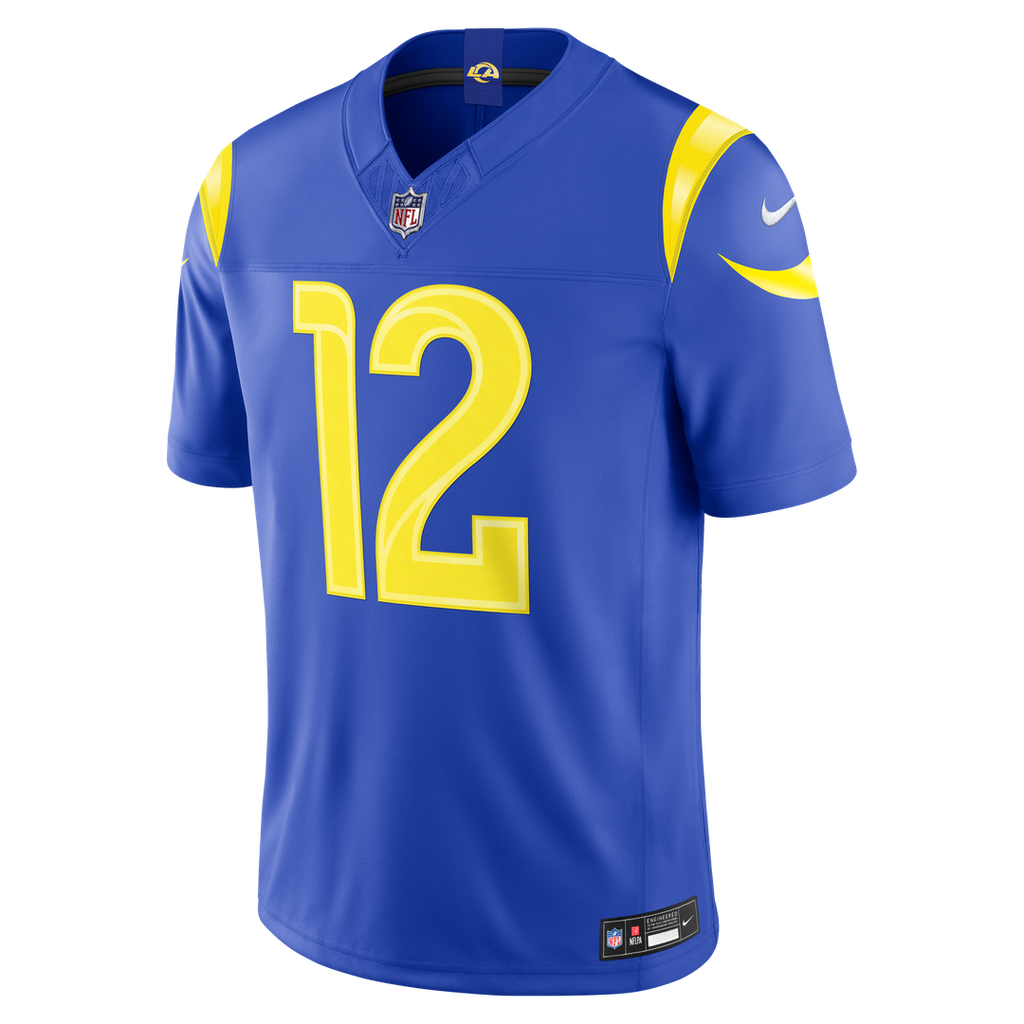 Puka Nacua Los Angeles Rams Stitched Jersey - White