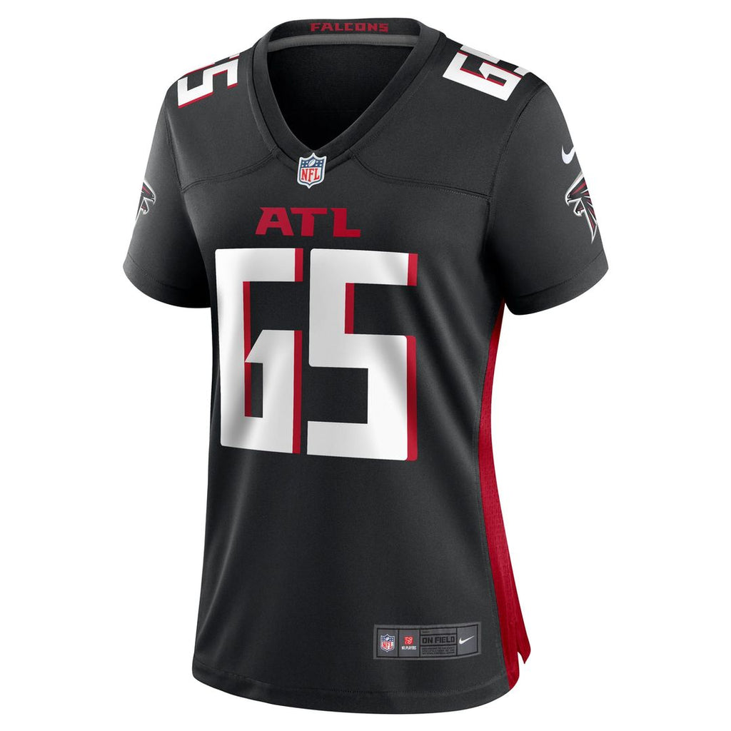 Matthew Bergeron Atlanta Falcons Women's Team Jersey - Black