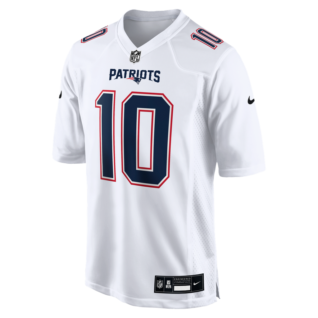 Drake Maye New England Patriots Jersey - Tundra White