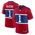 Malik Nabers New York Giants Alternate Jersey - Century Red