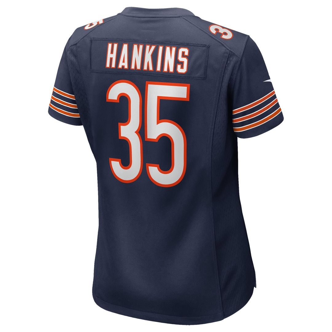 Deion Hankins Chicago Bears Women's Team Jersey - Navy