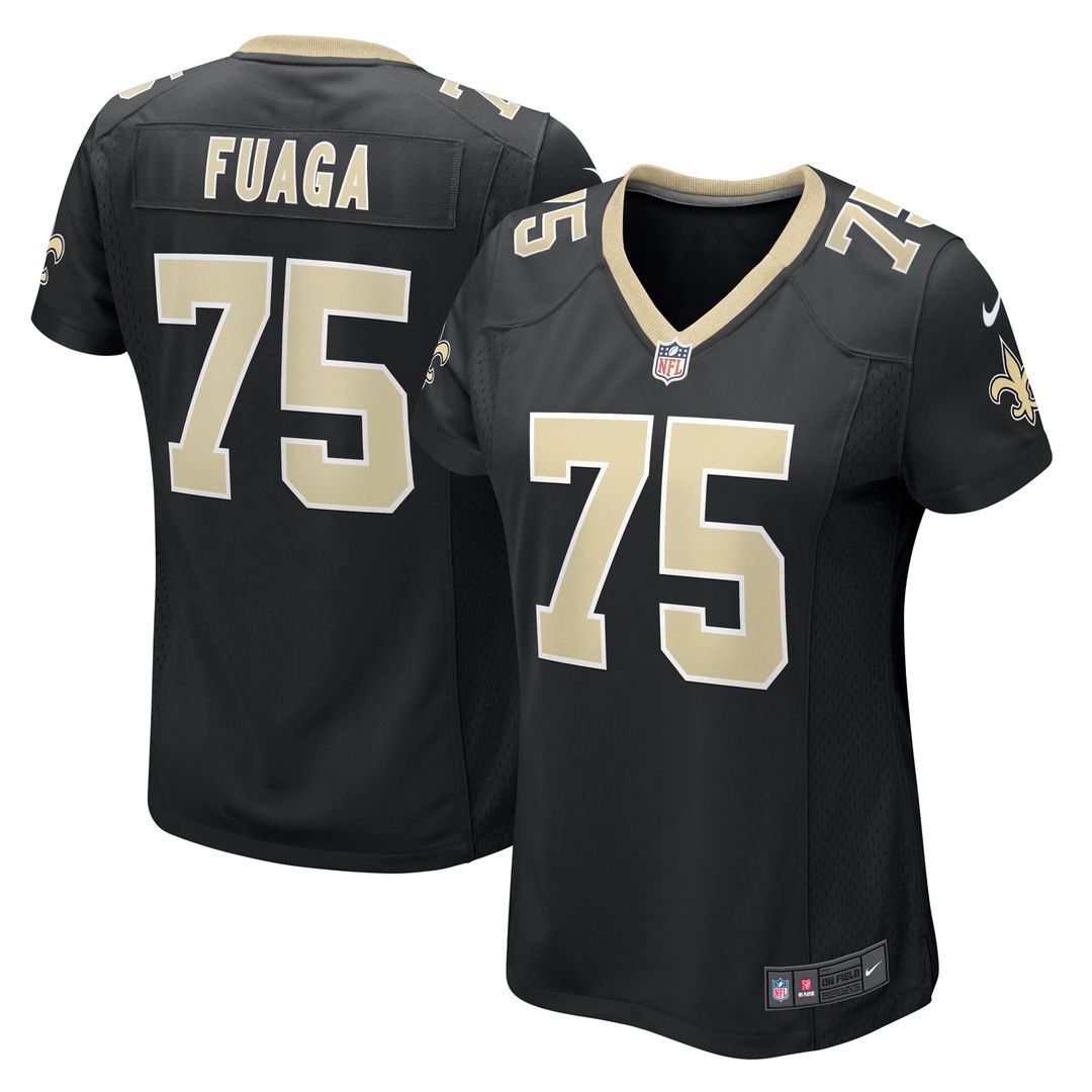 Taliese Fuaga New Orleans Saints Women's Jersey - Black