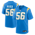 Kanai Mauga Los Angeles Chargers Team Jersey - Powder Blue