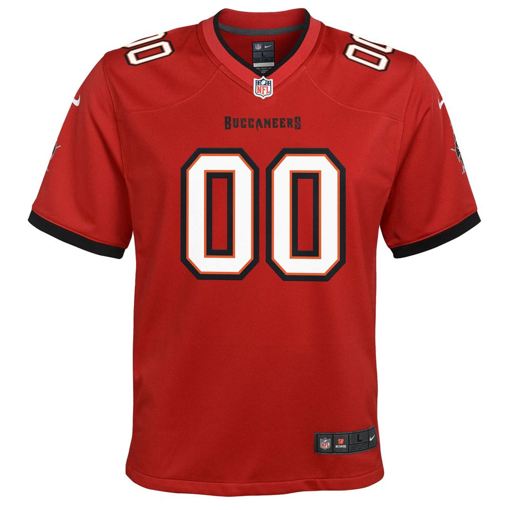 Tampa Bay Buccaneers Youth Alternate Custom Jersey - Pewter