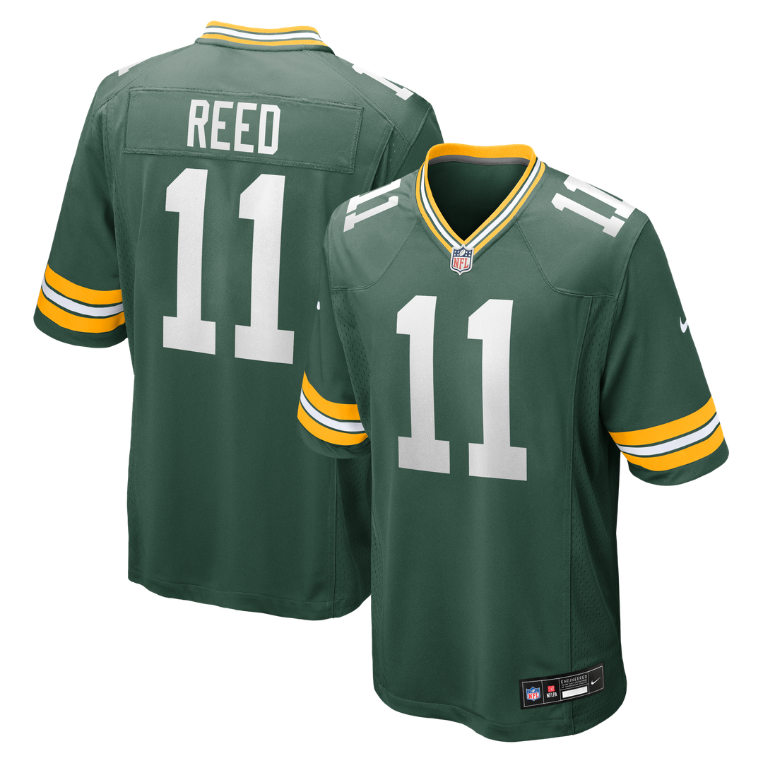 Jayden Reed Green Bay Packers Jersey - Green