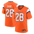 Tyler Badie Denver Broncos Team Jersey - Orange