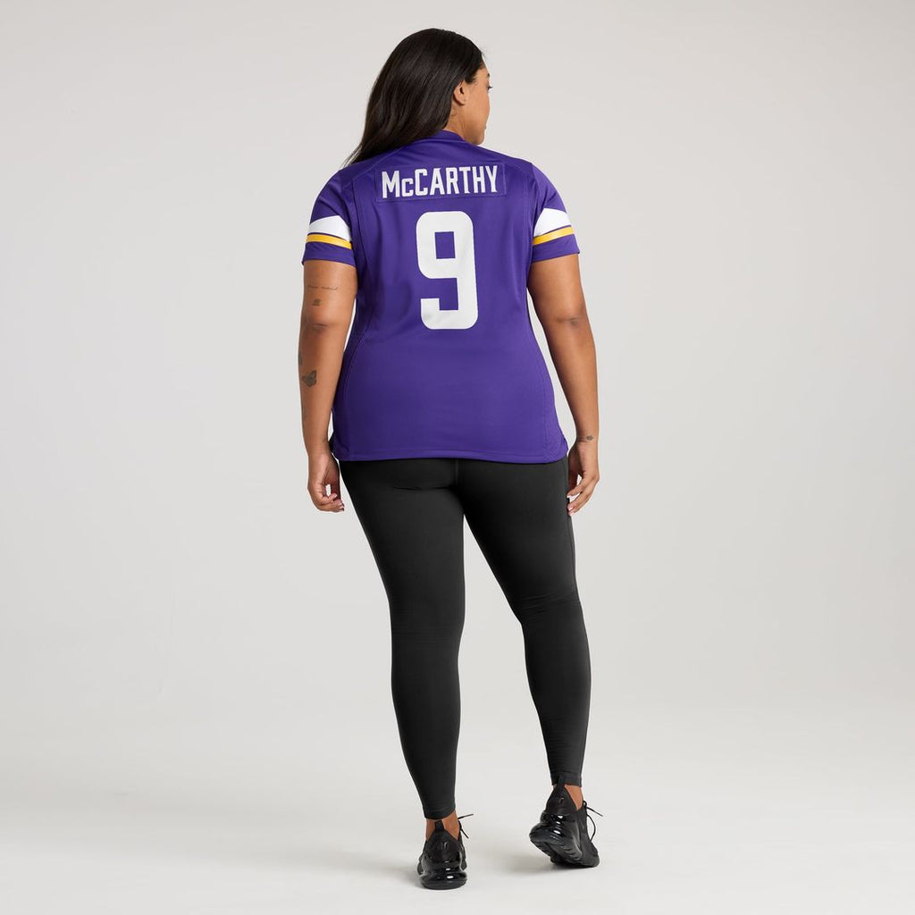 J.J. McCarthy Minnesota Vikings Women's Player Jersey - Purple