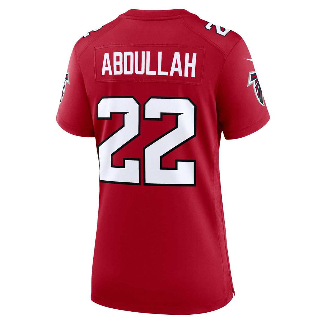 Yasir Abdullah Atlanta Falcons Women's Team Jersey - Red