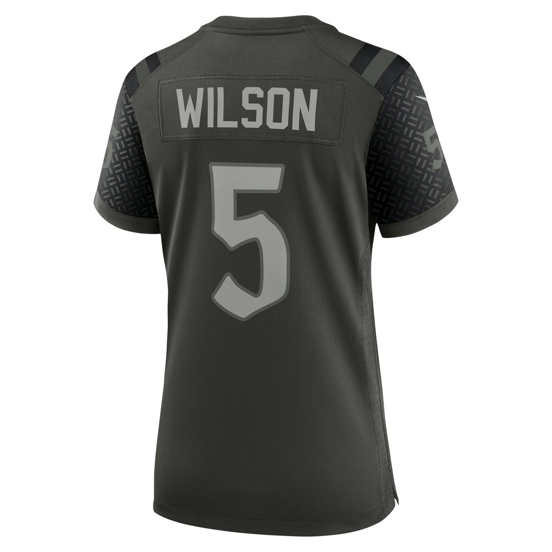 Garrett Wilson New York Jets Women's Rivalries Collection Jersey - Green