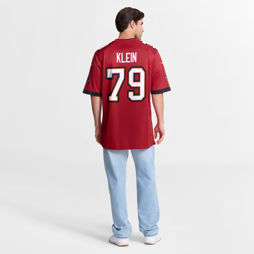 Elijah Klein Tampa Bay Buccaneers Jersey - Red